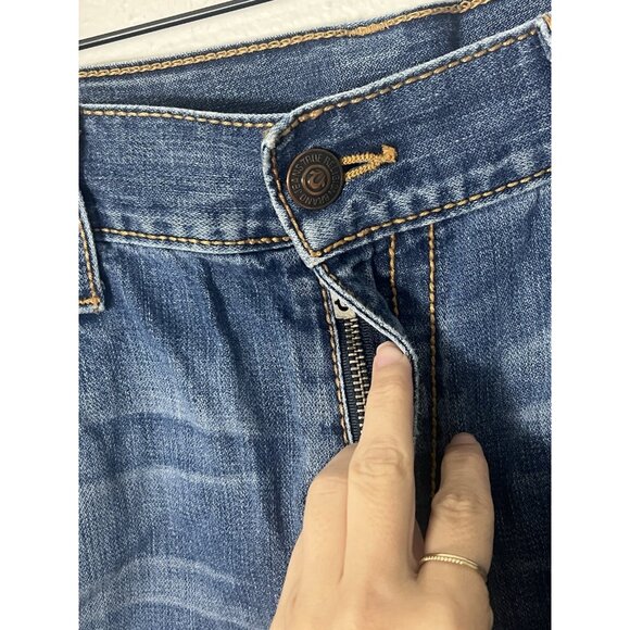 True Religion Men’s Ricky Cutoff Denim Shorts Size 40 - Picture 5 of 13